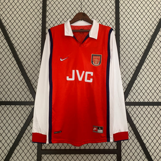 ARSENAL 1998 - 1999 HJEMME TRØJE LANGÆRMET