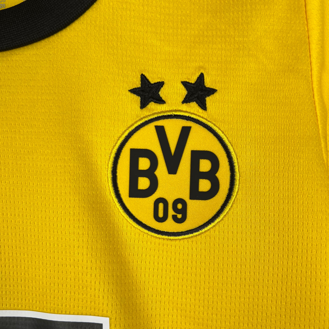 BORUSSIA DORTMUND 2023 - 2024 HJEMME TRØJE FOR BØRN