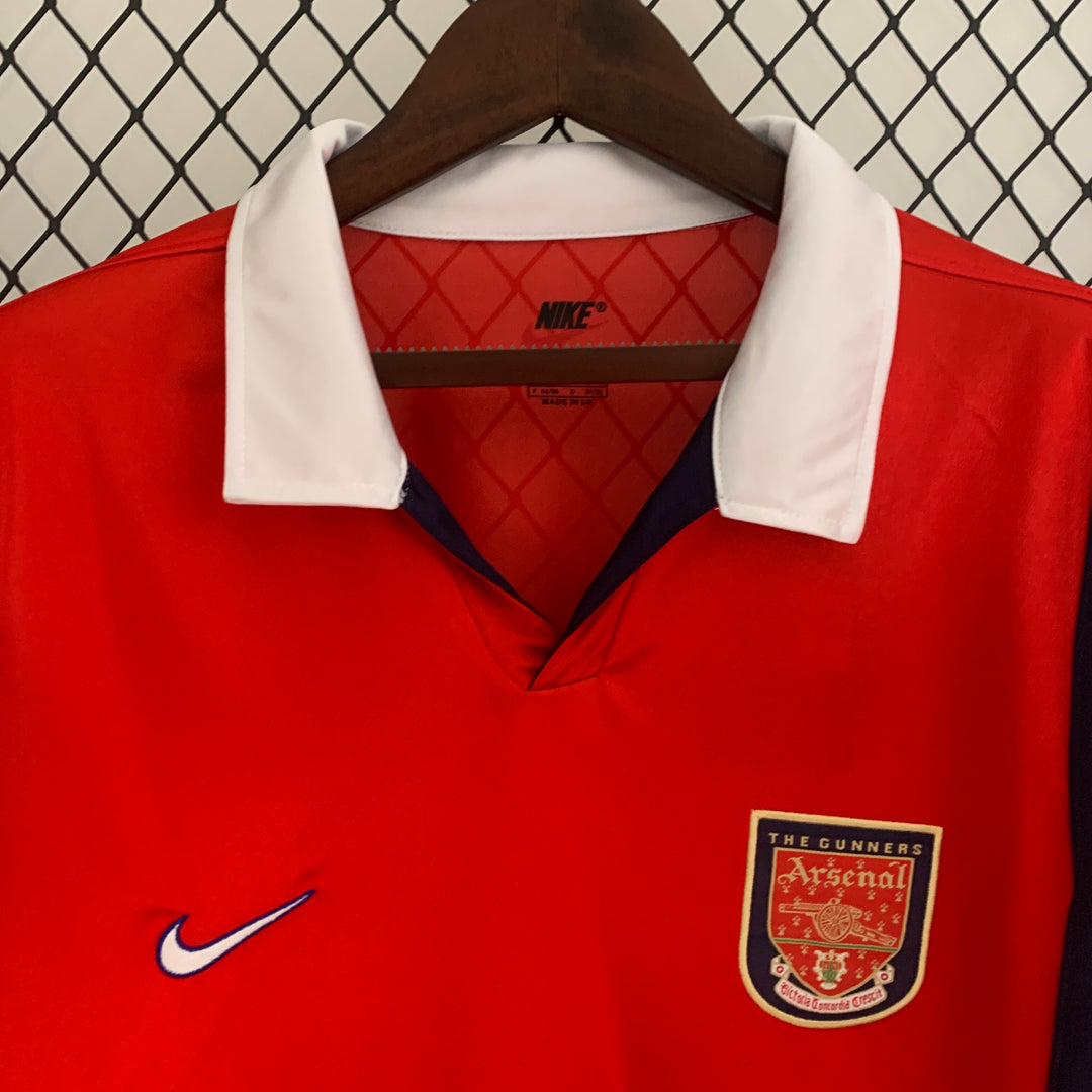 ARSENAL 1998 - 1999 HJEMME TRØJE LANGÆRMET