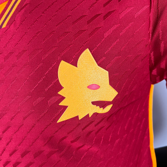 AS ROMA 2023 - 2024 HJEMME TRØJE PLAYER EDITION
